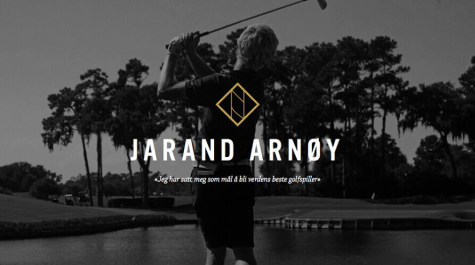 Jarand Arnøy etter 7. plassen: «Målet er å bli verdens beste golfspiller»