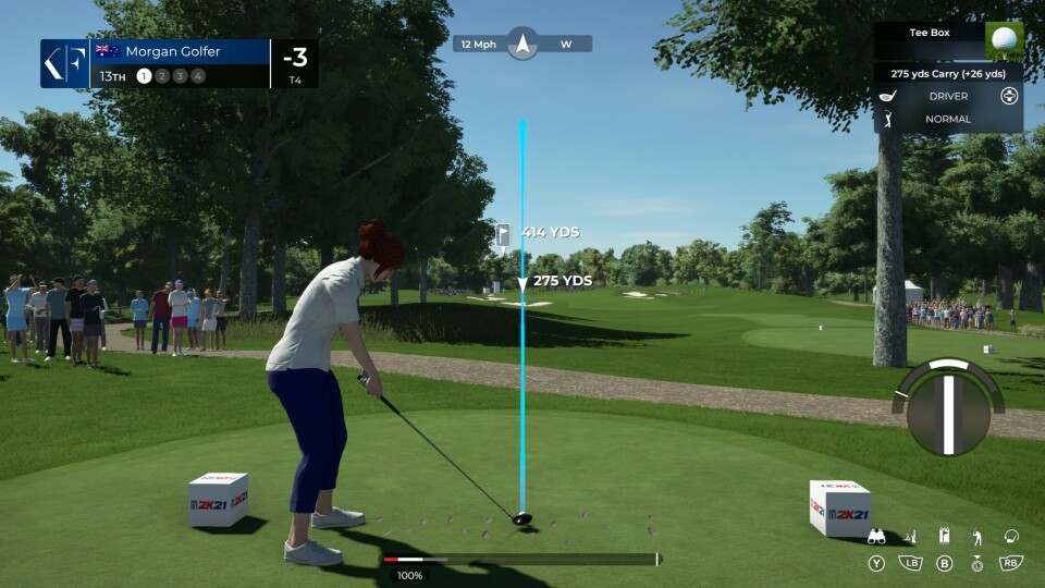 Anmeldelse av PGA Tour 2k21: To skritt frem og ett tilbake