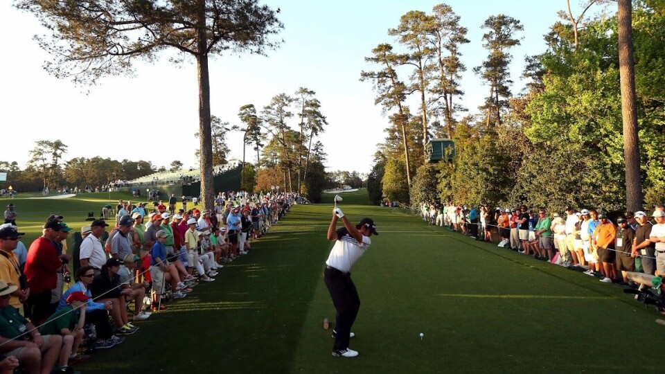 Lørdagens Masters-starttider