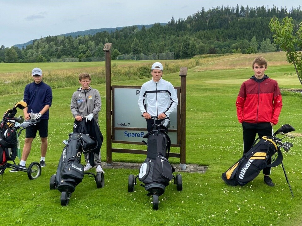 Idrettsungdom gir golfvekst i Stjørdal