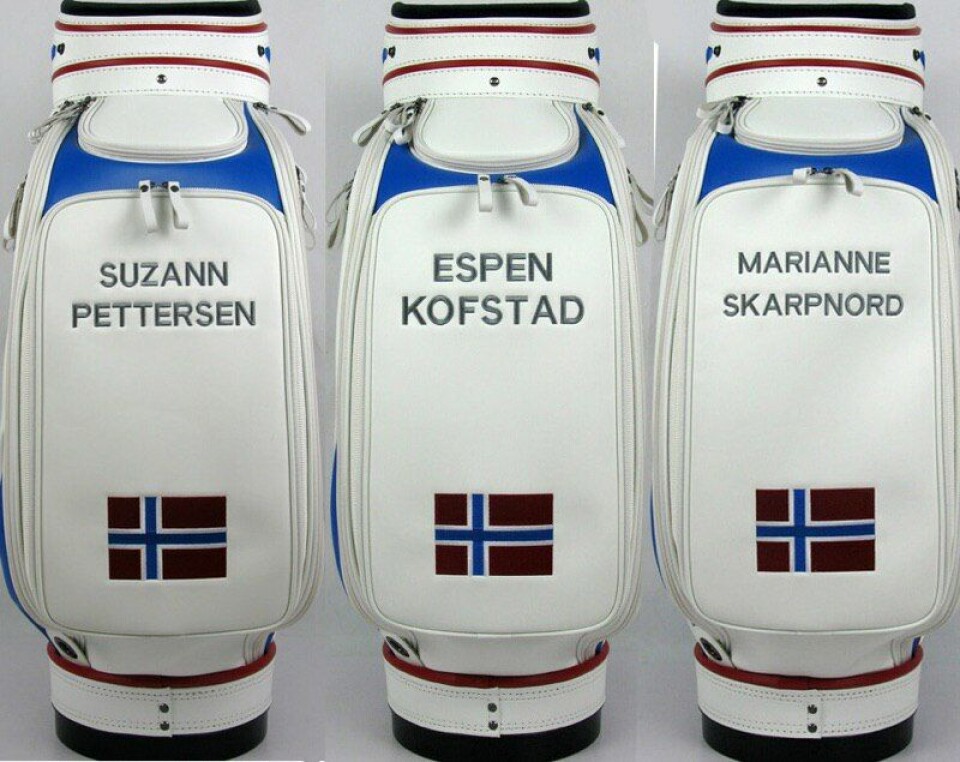 Dette er historiens første norske OL-golfbag
