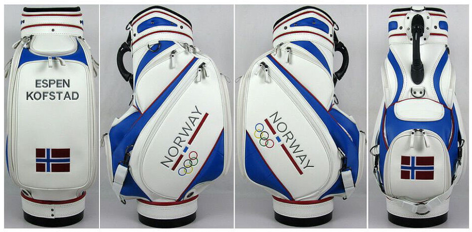 Dette er historiens første norske OL-golfbag