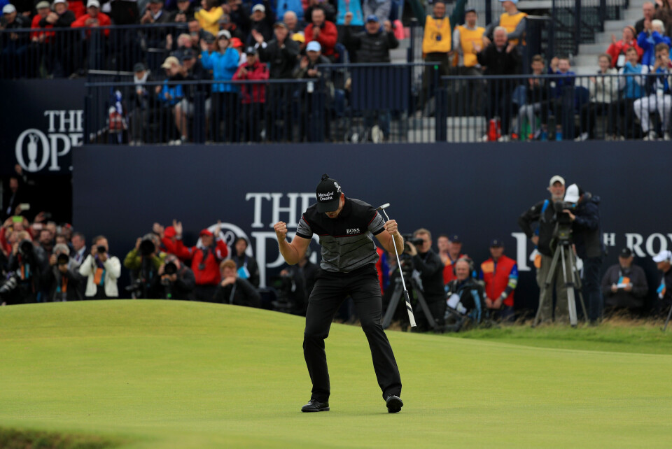 Henrik Stenson ble tidenes første mannlige svenske majorvinner