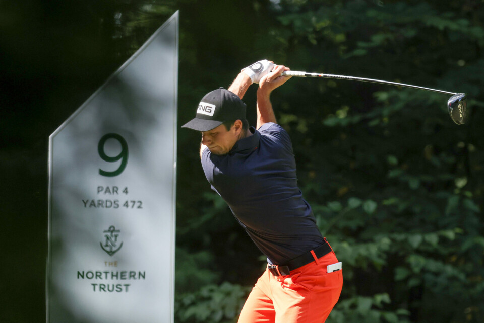 Viktor Hovland klarte cuten i The Northern Trust