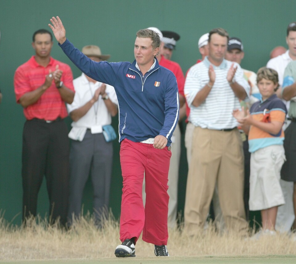 Ti år siden Thorp skrev norsk golfhistorie