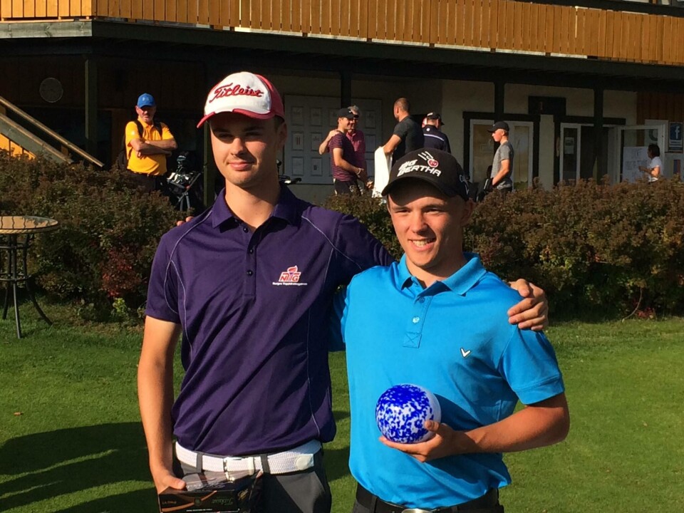 Berge og Wilhelmsen vant årets nest siste Titleist Tour-turnering