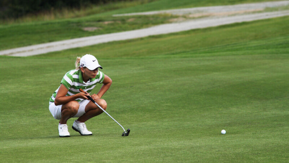 Puttet seg under par