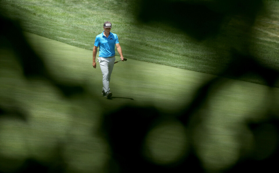 Nå kan Hovland ta sin andre PGA Tour-tittel!