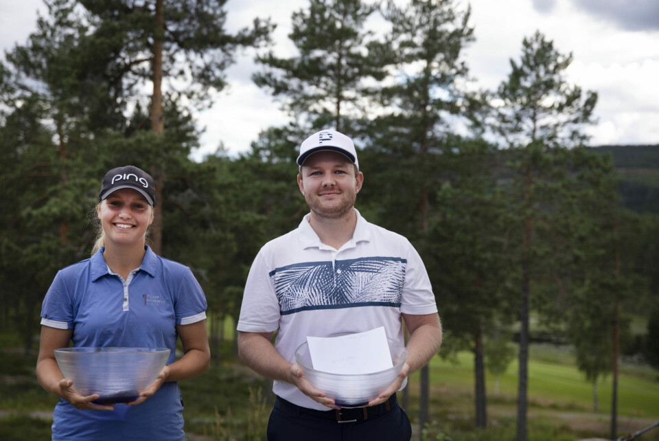 Maktdemonstrasjon av Borge og Olsen på Kongsvinger