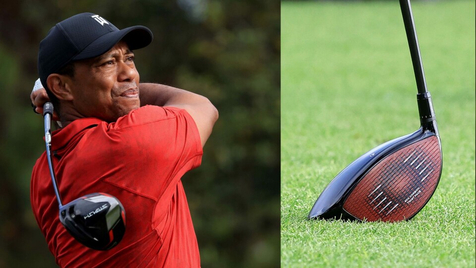 Tiger viste frem TaylorMades nye driver
