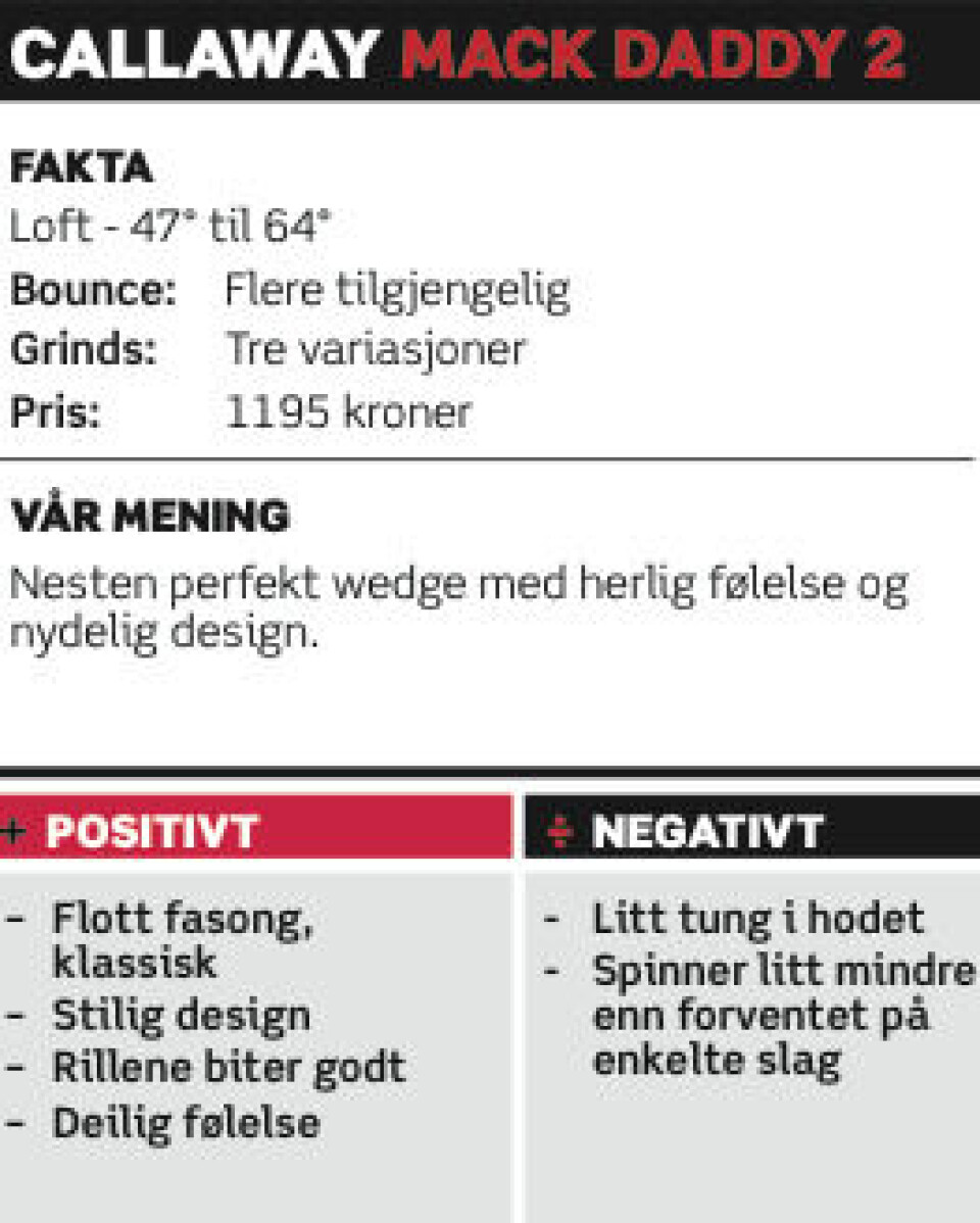 Utstyrstest 2014: Wedger