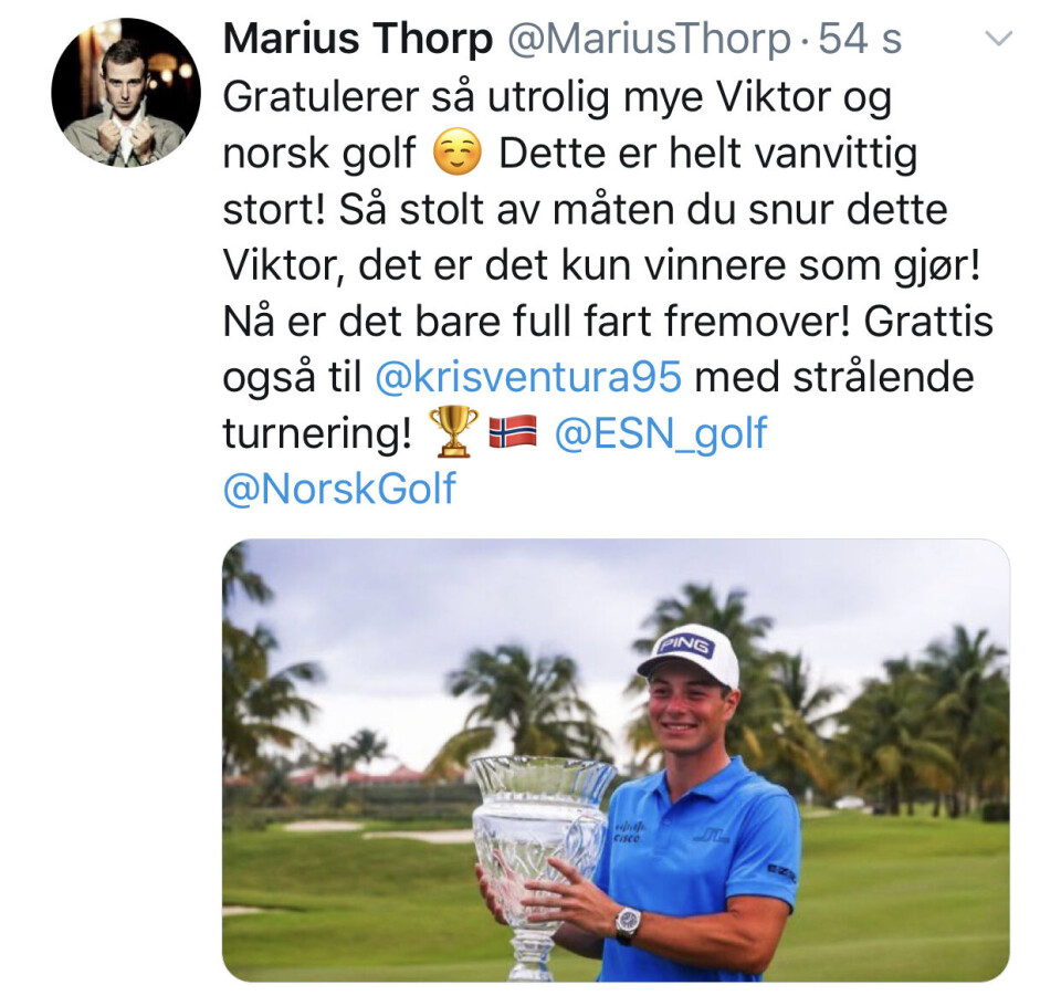 «Du har skrevet idrettshistorie!»