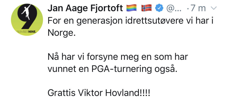 «Du har skrevet idrettshistorie!»