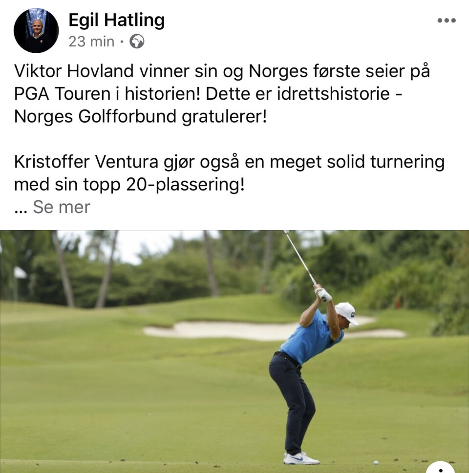 «Du har skrevet idrettshistorie!»