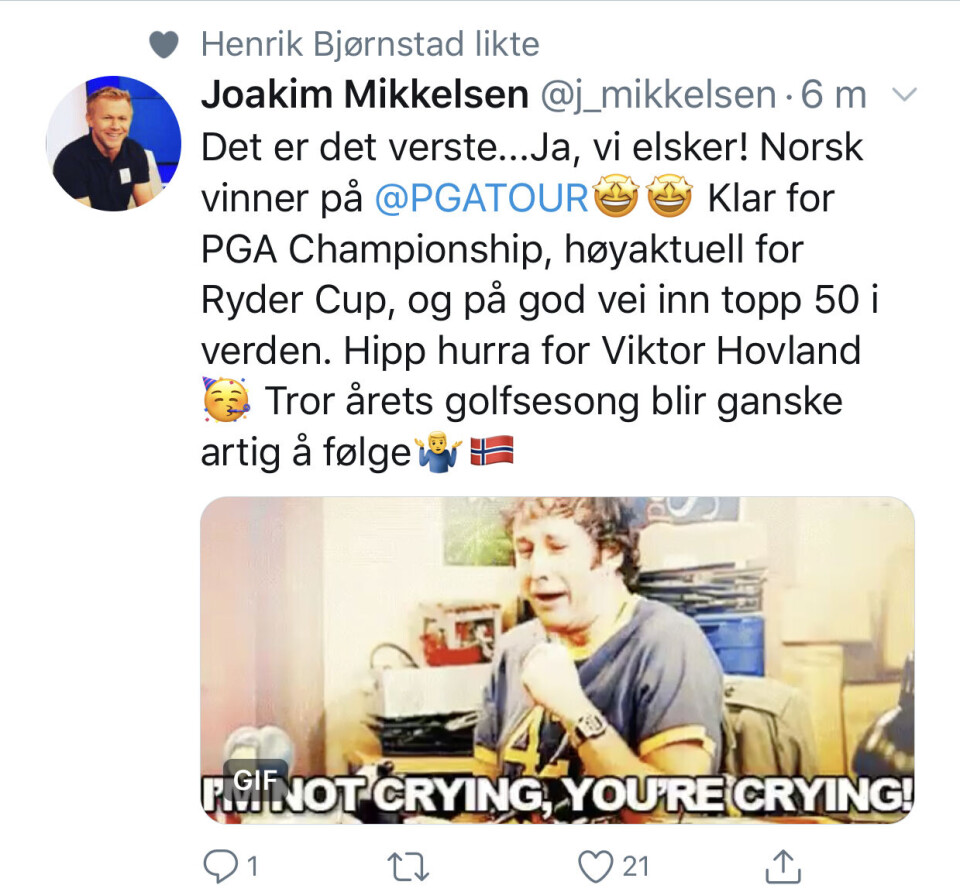 «Du har skrevet idrettshistorie!»