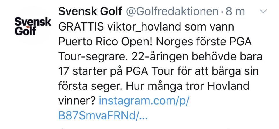«Du har skrevet idrettshistorie!»