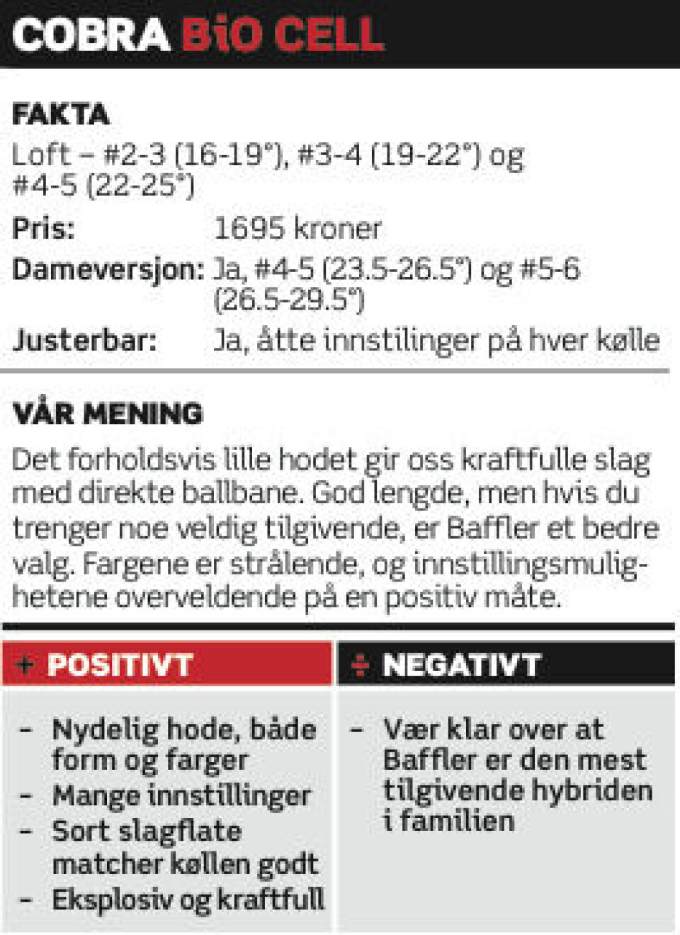 Utstyrstest 2014: Hybrider
