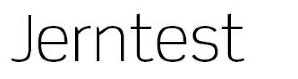 Utstyrstest 2014: Jern