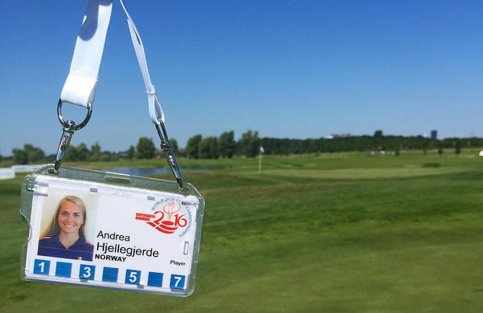 Golf-VM for døve er i gang: Nå heier vi på Andrea!