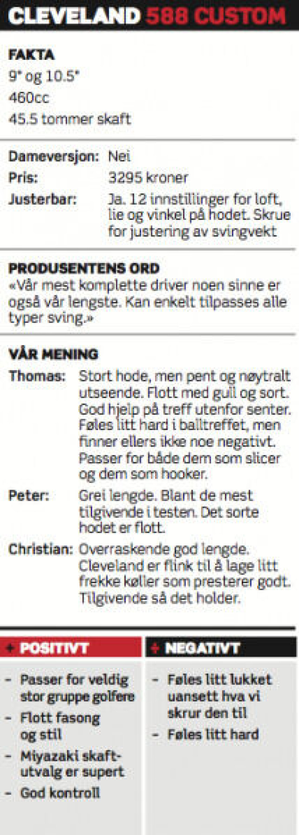 Utstyrstest 2014: Drivere
