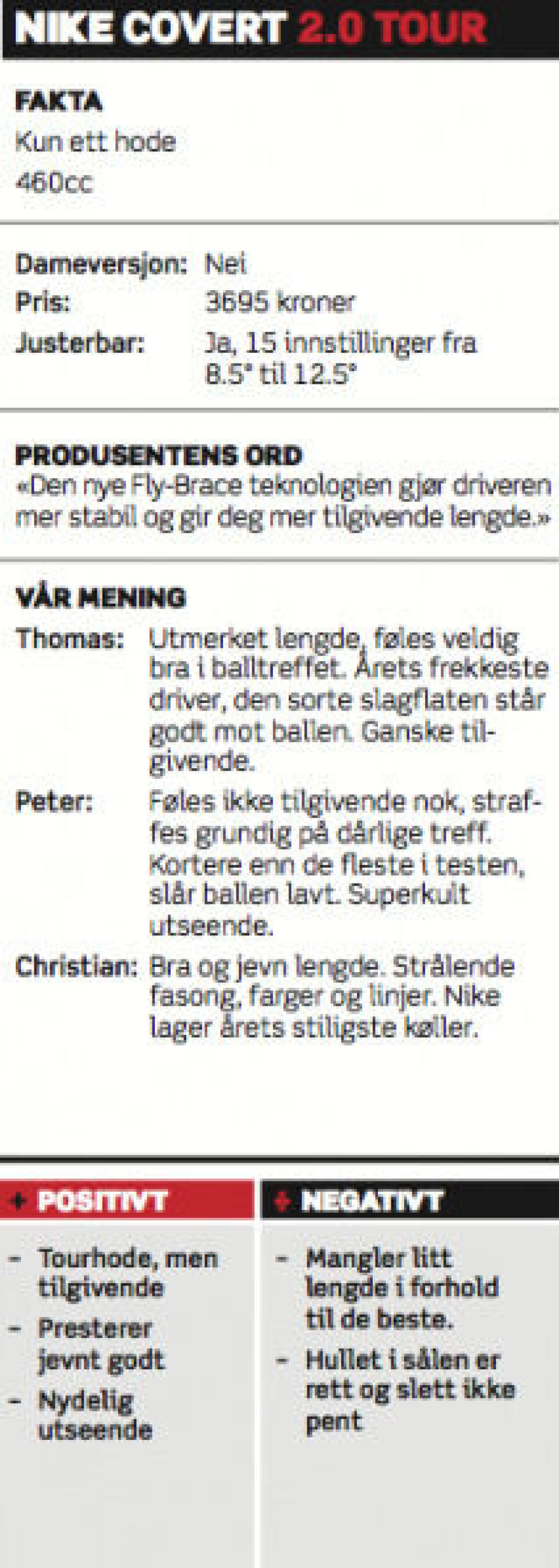 Utstyrstest 2014: Drivere