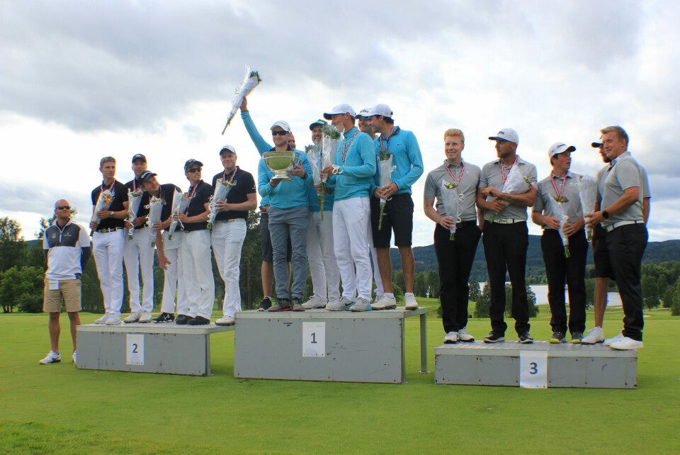 «Tidenes beste norske golf-lag» vant lag-NM for herrer
