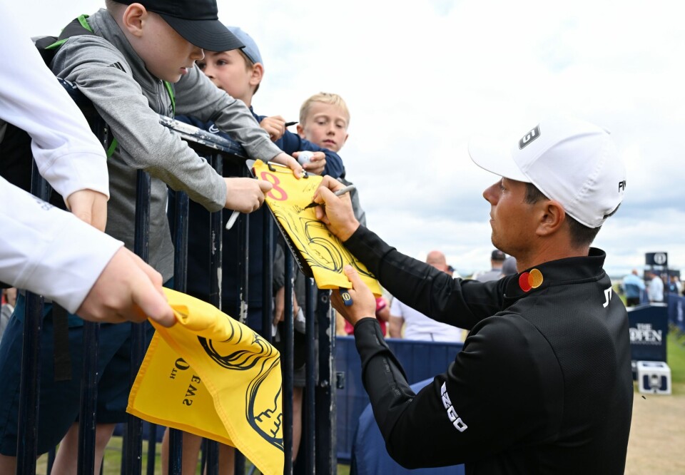 Viktor starter The Open i stjernegruppe
