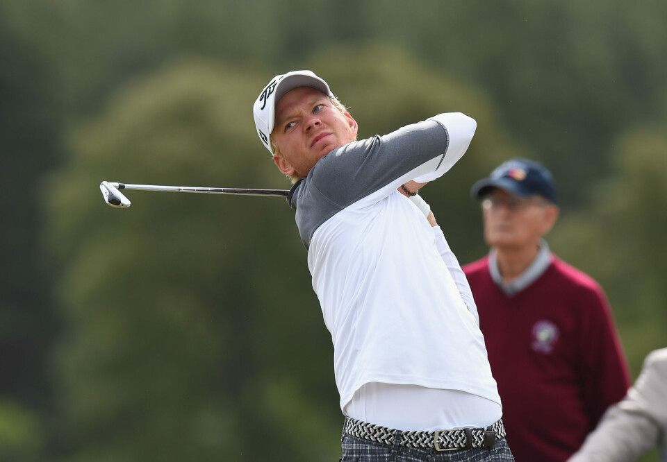Storklatring av Arnøy i q-school-finalen