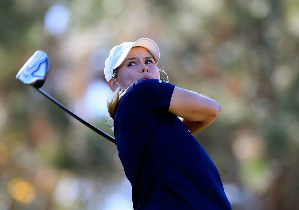 Marita Engzelius i birdie-form