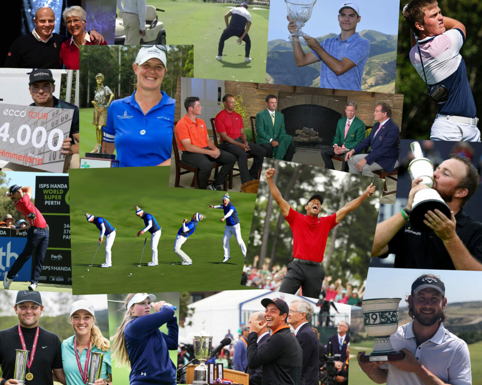 Dette vil vi huske best fra golfåret 2019
