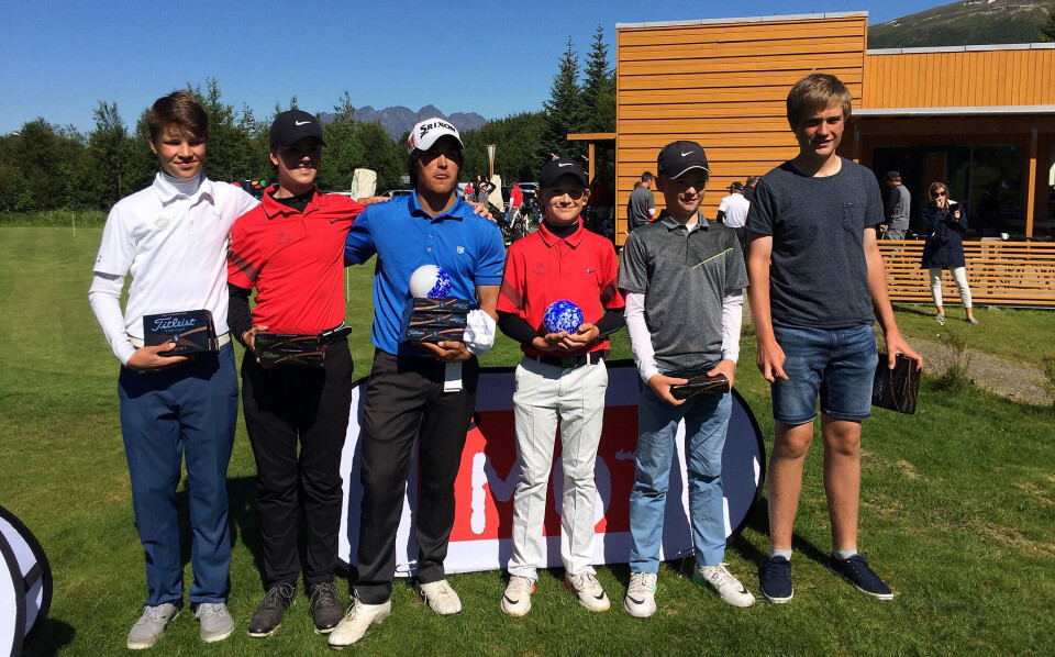 Kenneth og Synne holdt hodet kaldt og vant på Titleist Tour