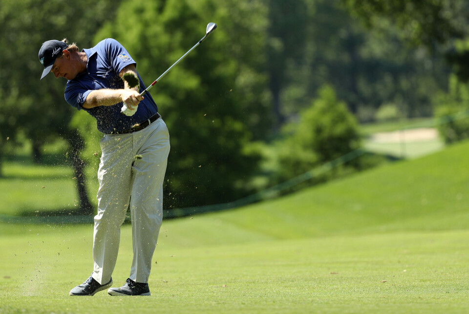Ernie Els i storform på PGA-touren