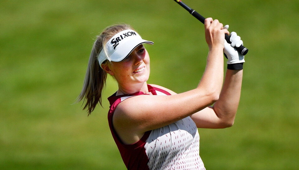 Karoline Lund ligger på delt 6.-plass etter første runde i Helsingborg open.