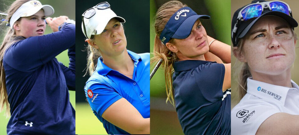 Fire norske jakter LPGA-kortet i Florida