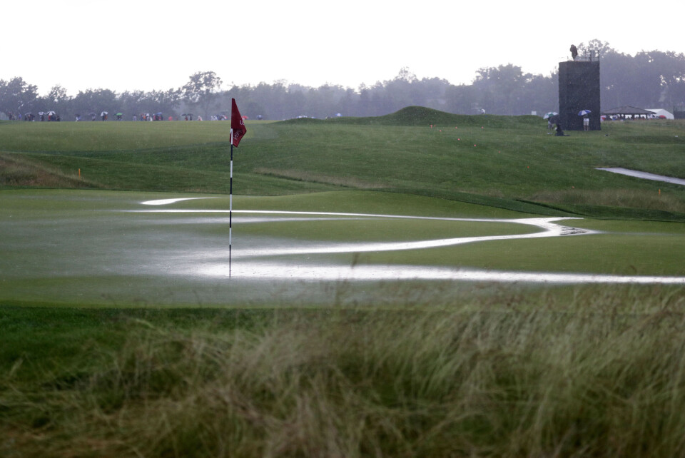 Været stoppet åpningsrunden på Oakmont