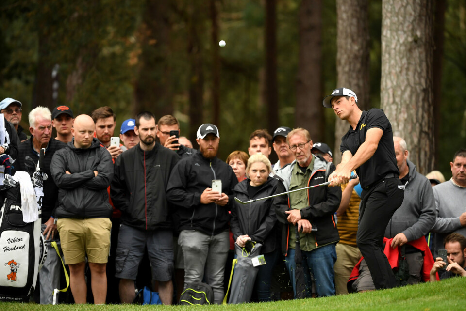 Hovland skrev norsk golfhistorie – men topp-10 glapp