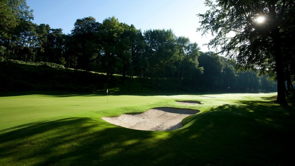 På fairwayene i Flandern