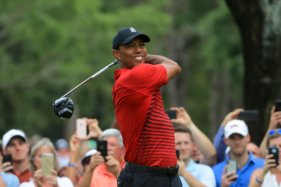 Dette har Tiger Woods i bagen