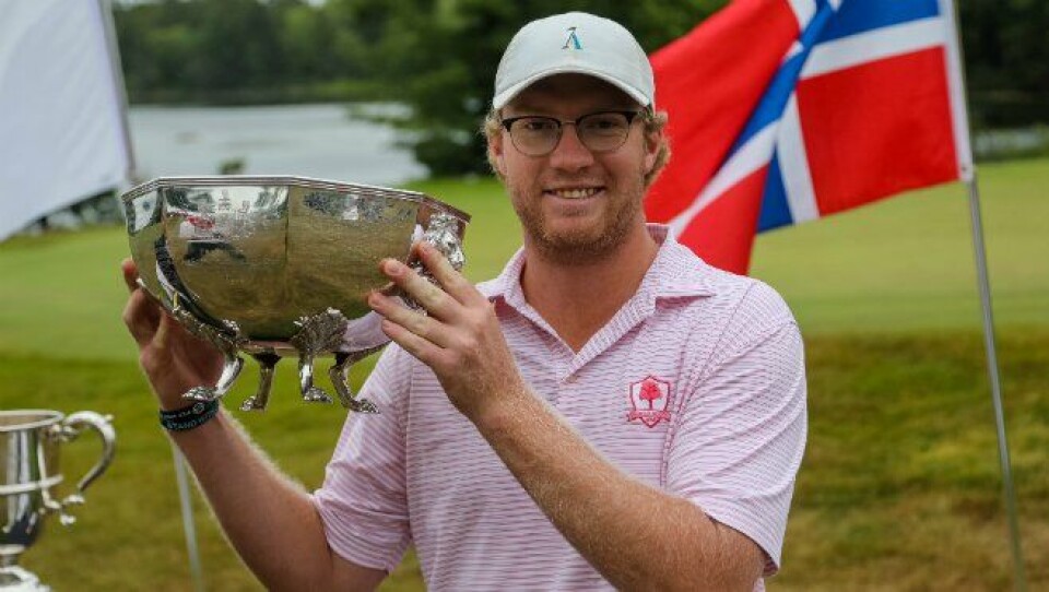 Norges ukjente amatør vant storturnering i Canada – klar for PGA Tour-turnering