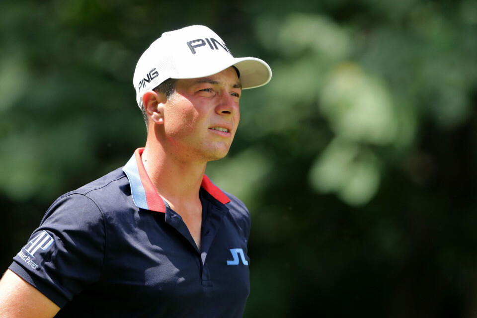 Heroiske Hovland to plasser unna PGA Tour-kortet etter nervedrama: – For et løvehjerte han har!