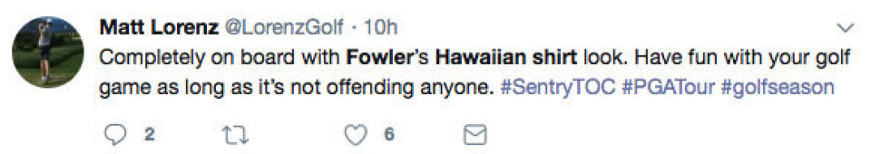 Fowlers siste klesstil vekker oppsikt