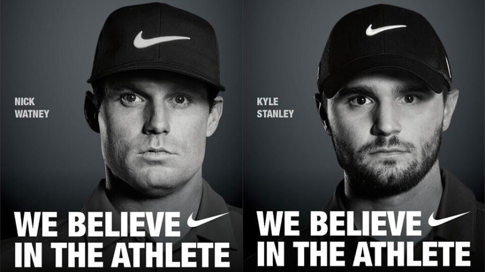 Nike rapper spillere fra Titleist