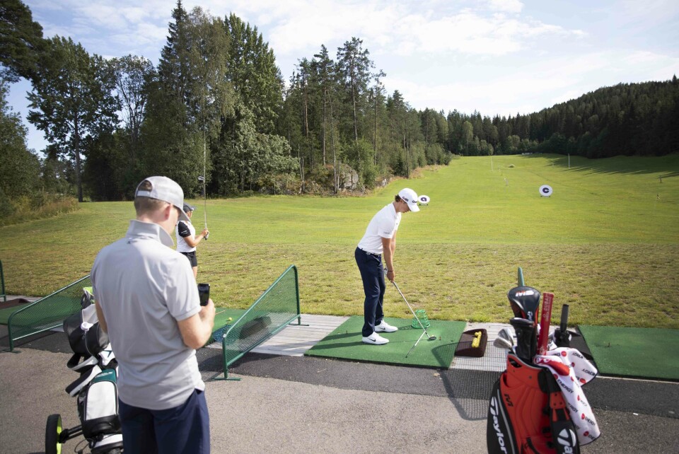 Rett fra LPGA-touren til NM på Losby
