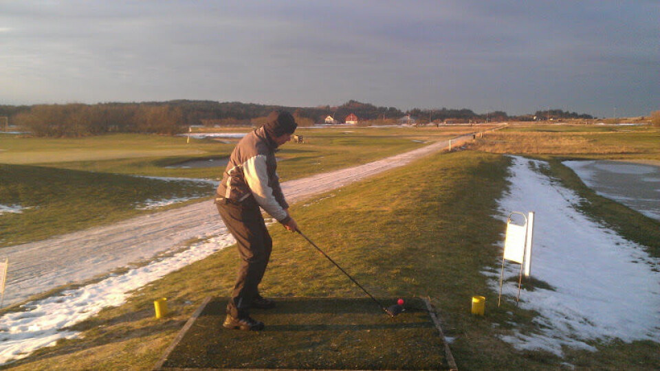 Snøfrie fairways