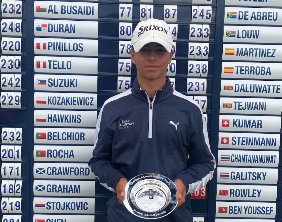 The Open for juniorer: – Fikk en god start
