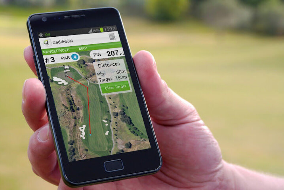 Spennende teknologi med CaddieON