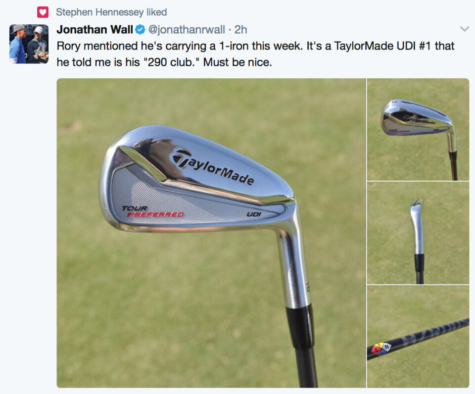 Offisielt: Her er Rorys nye TaylorMade-bag