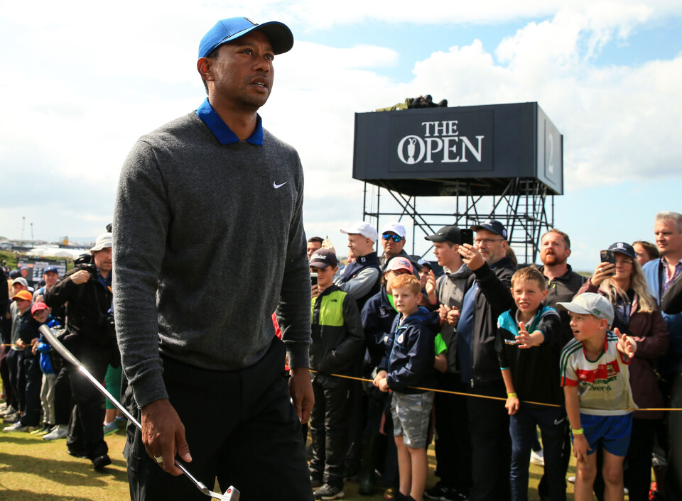 Krisestart for Rory og Tiger da Holmes tok ledelsen på Portrush