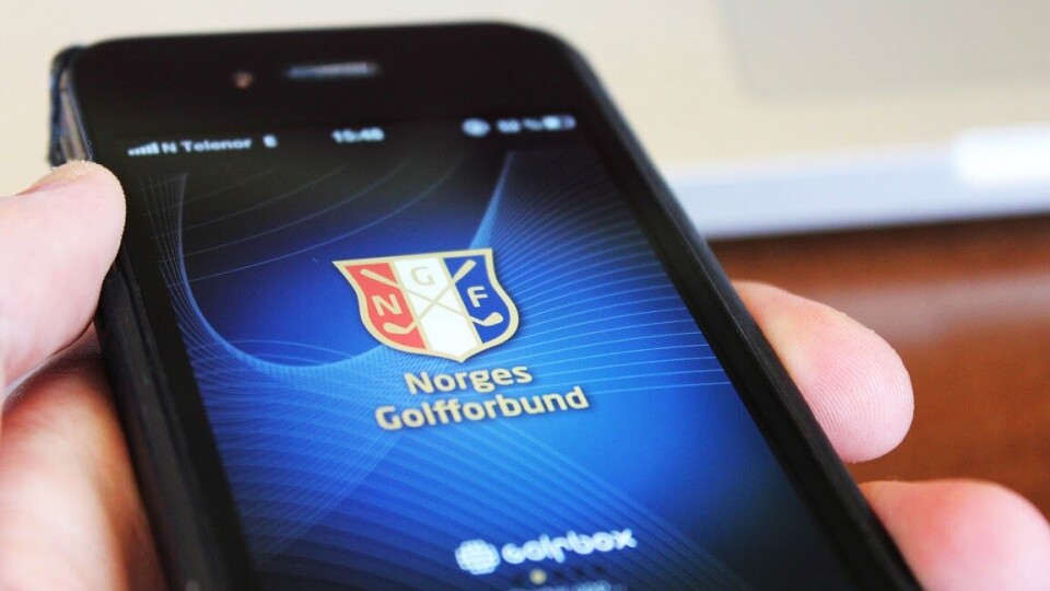 Hvor blir det av Golfbox-appen?