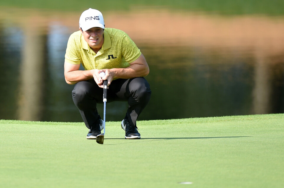 Ny bogeyfri runde med iskald putter for Hovland